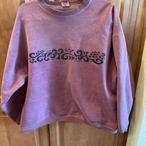 CRAZY SHIRT Hawaii – Vintage 90’s Wine Dyed Sweat Shirt, Size M, Maroon